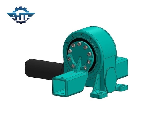 خرید درایو حلقه چرخان خورشیدی نصب شده عمودی VE9 با لوله مربع برای سیستم ردیابی خورشید online manufacture
