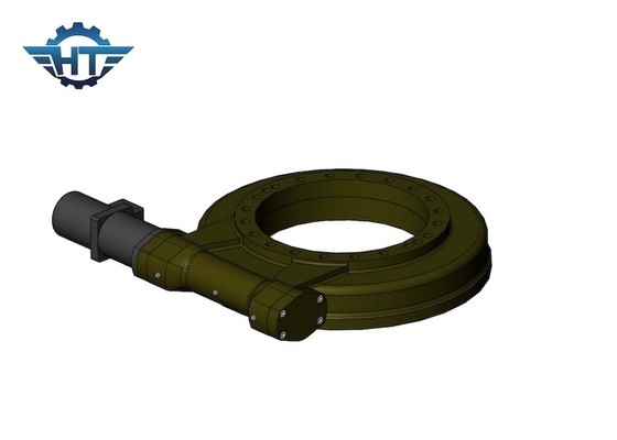 خرید کرم پوششی بادوام Small Slew Drive for Low Speed ​​Moving Anti Rust online manufacture