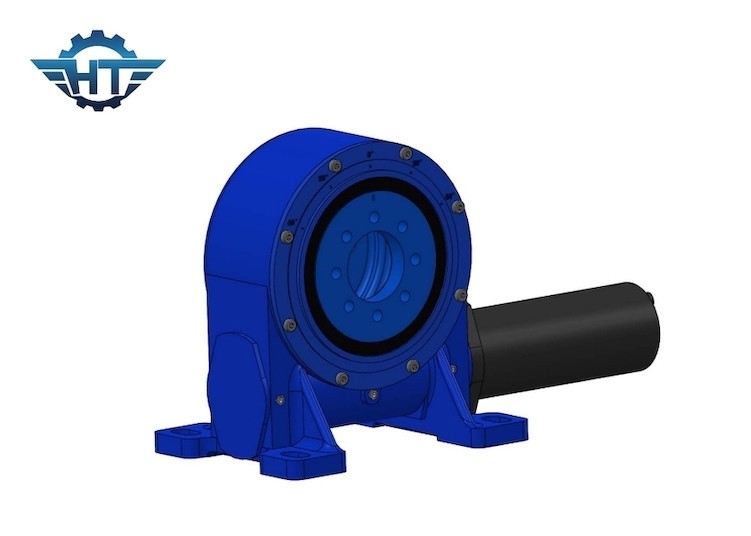 درایو چرخشی چرخ دنده تک محور برای سیستم ردیابی موتور الکتریکی 24vdc