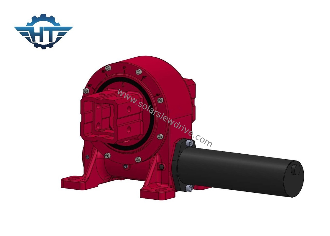 جعبه گیربکس 6''Slew Drive با تورک اصلی 12x12 برای سیستم ردیابی خورشیدی