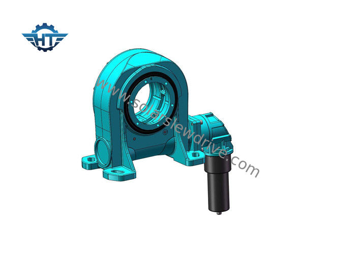 VE7 Solar Tracker Slew Drive with 24VDC Gear Motor For 2 Portrait pV Solar Track System