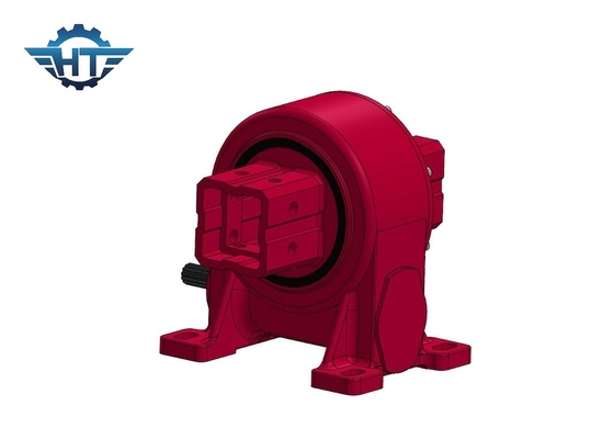 دقيقي بالا Worm Gear Slew Drive سرعت 0.03-1 RPM برای سیستم ردیابی خورشیدی دقت 0.15 درجه
